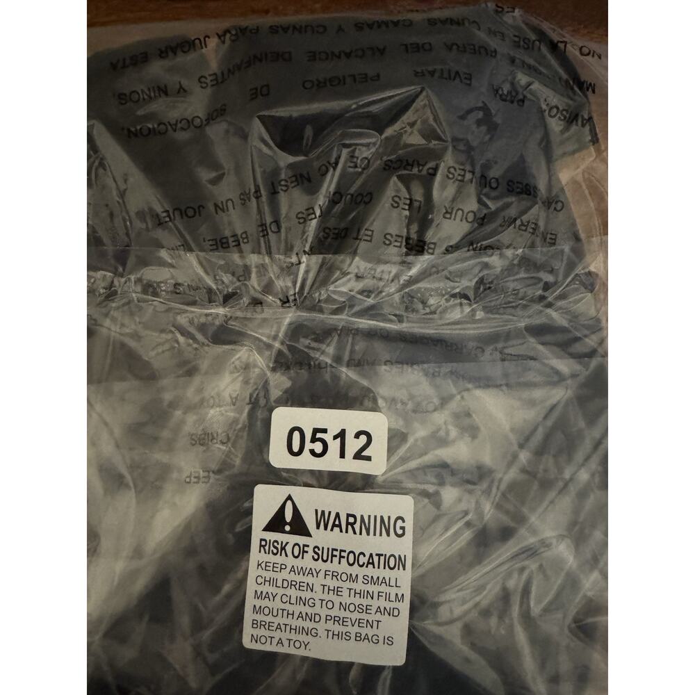 Y2K Black Ribbed Lace Cropped Cardigan Button Up Coquette Fairy Grunge Top L - Picture 9 of 10